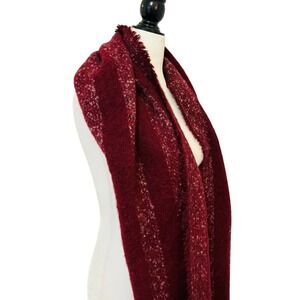 NEW By Chance Burgundy Winter Scarf Women's OS‎